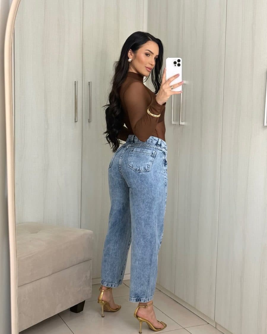 Calça Jeans Bootcut Glam 4